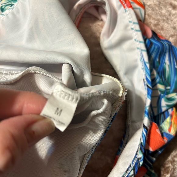 Floral Ruffle One-Piece Swimsuit - Picture 8 of 8